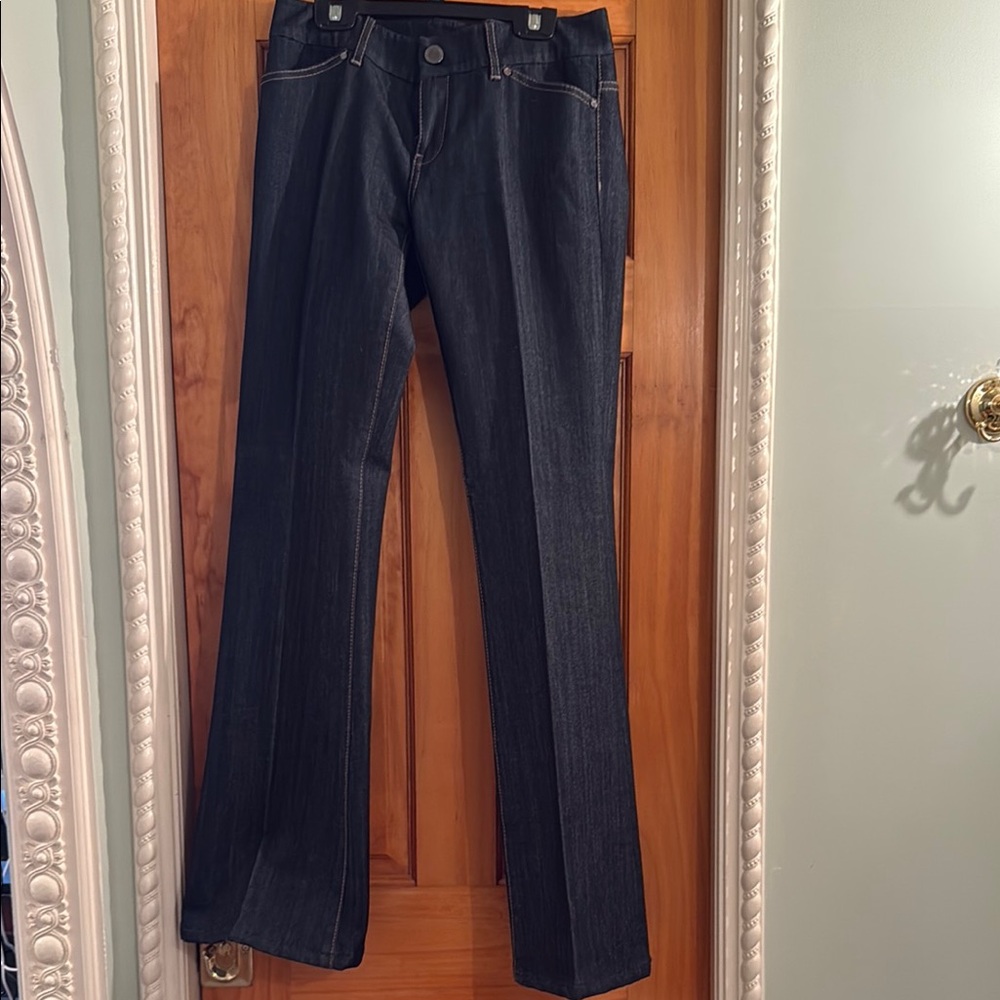 Elie Tahari Black Flare & Wide Leg Jeans